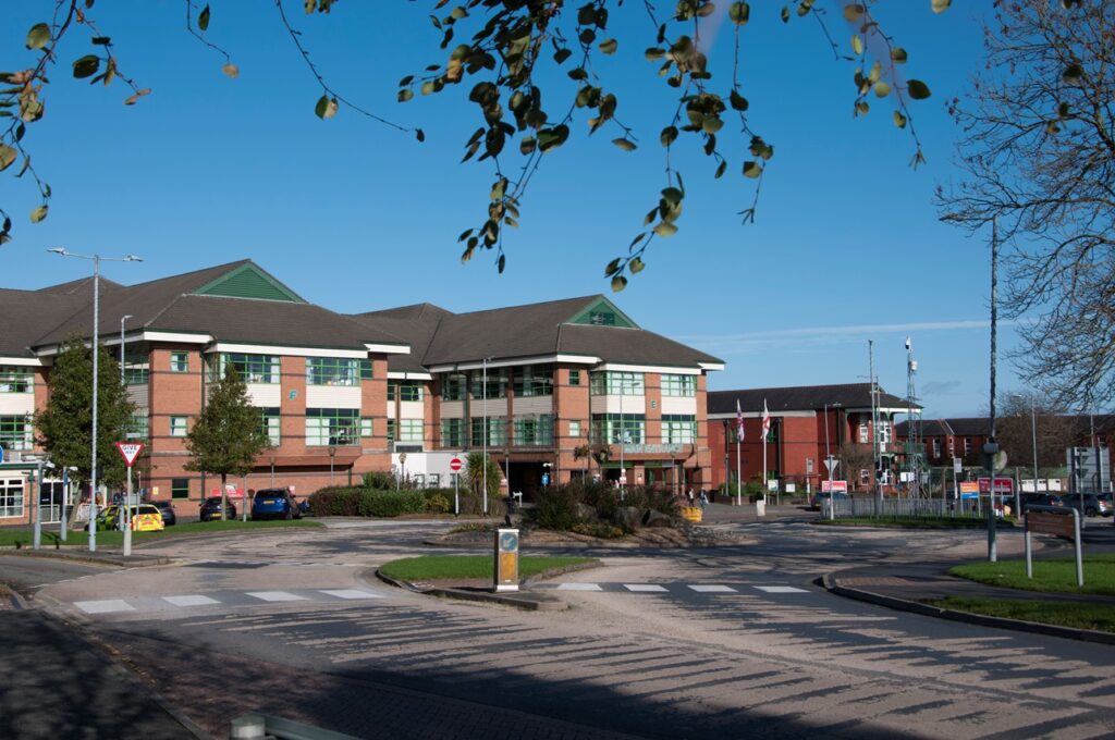 Royal Bolton Hospital grounds