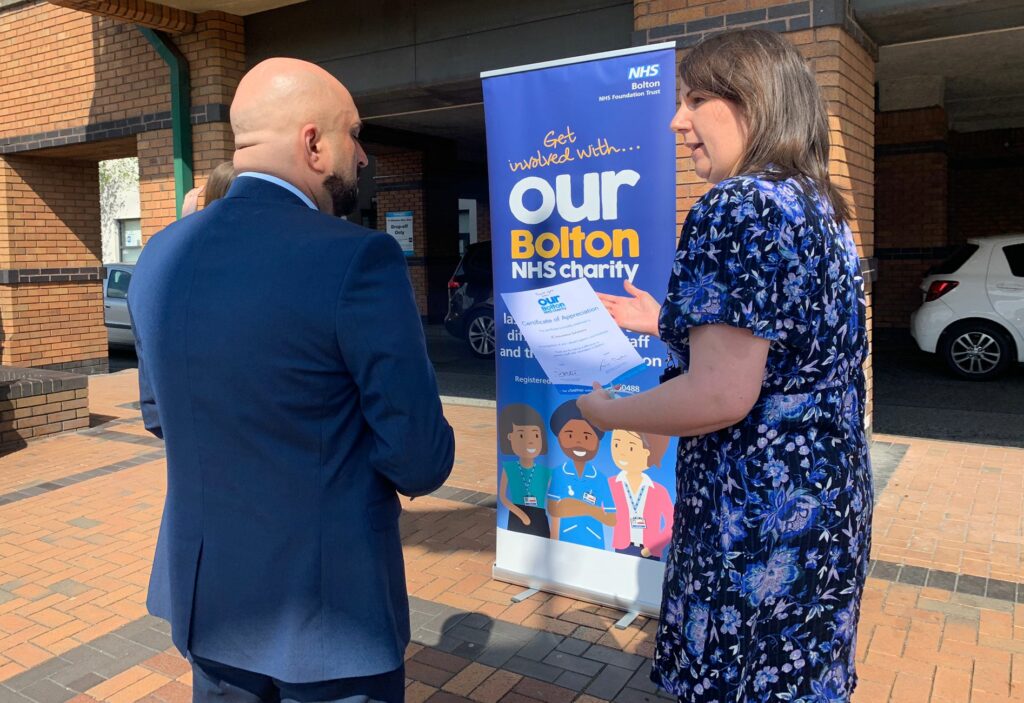 Bolton business pledges support to Our Bolton NHS Charity Bolton NHS FT