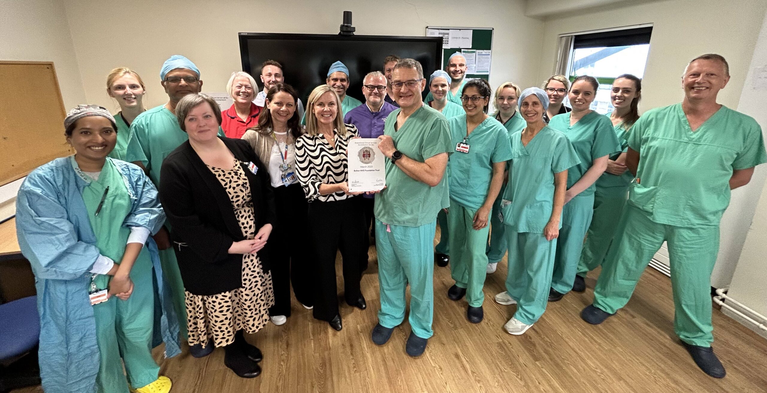 Royal Bolton Hospital reaccredited for 'highest standards' of