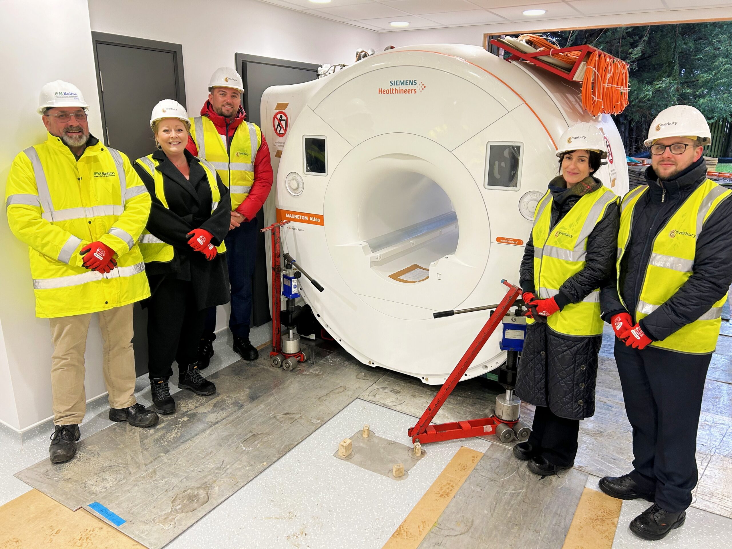 New MRI scanner delivered at Bolton’s multimillion pound Community