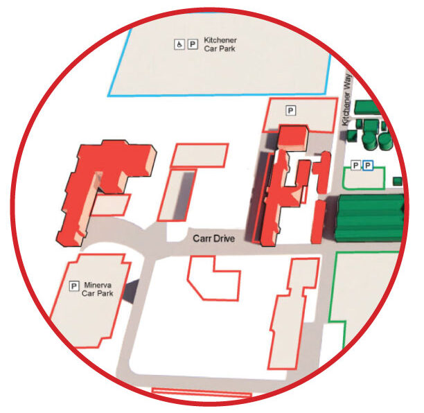 Education Centre map