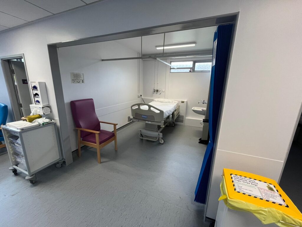 Inside the Discharge Unit at RBH