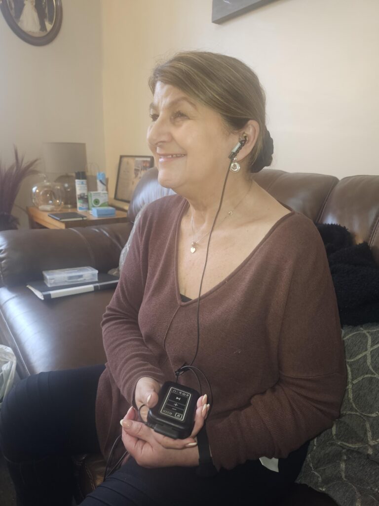 Dawn with wearable earpiece
