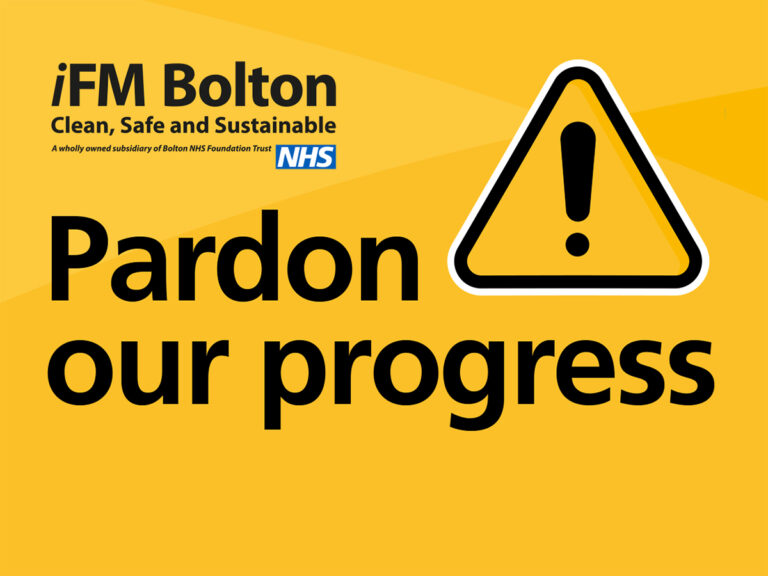 Pardon our progress