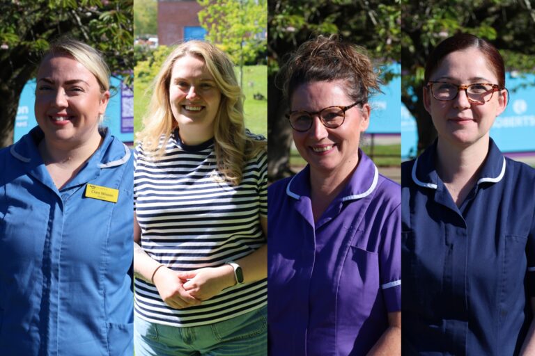 Montage of Bolton midwives