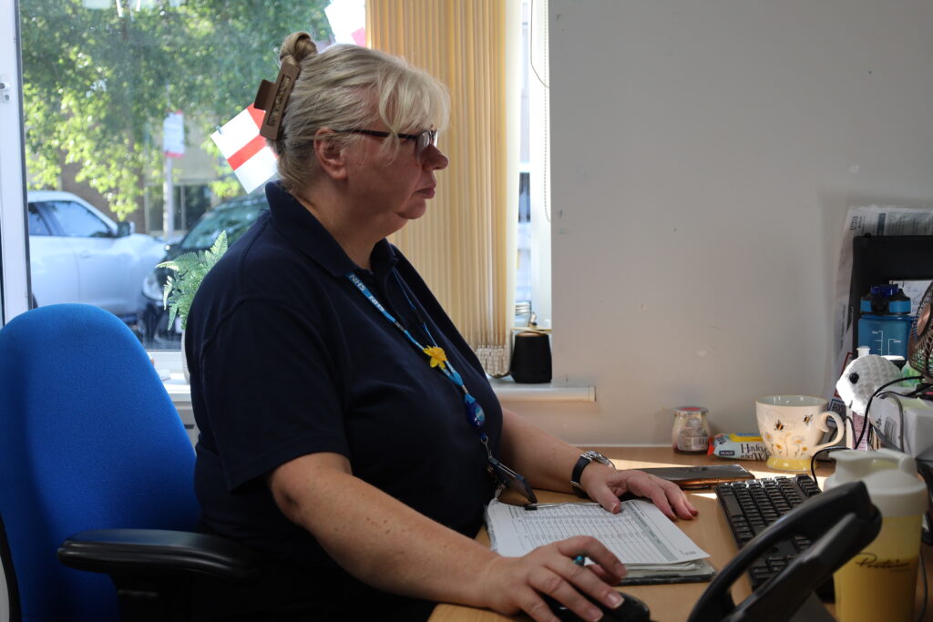 Sharon Kellie preps her lists before MDT board rounds