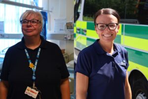 Discharge Facilitators, Sharon Kellie and Elaine Brown
